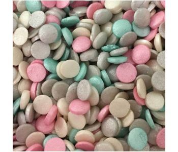 Glimmer Sugar Confetti - Wedding Mix 70g